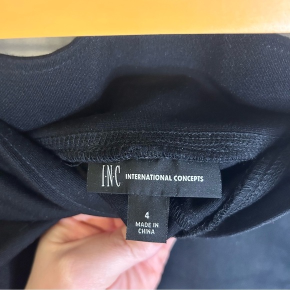 INC | Black Legging | Thick waistband | Size 4 - Picture 3 of 8